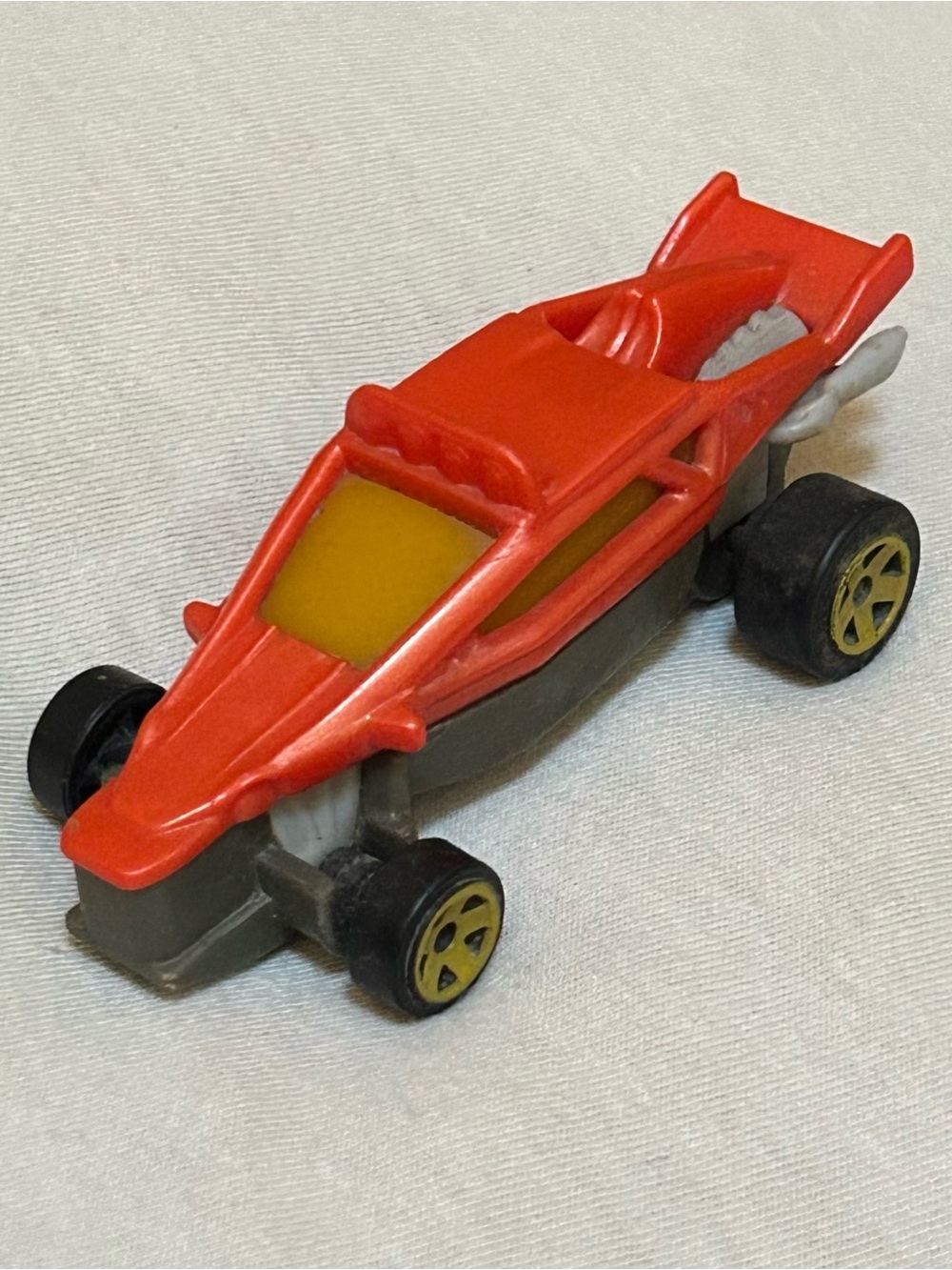 2013 McDonald's Hot Wheels "Dune It Up" Toy (Orange / Grey Base)